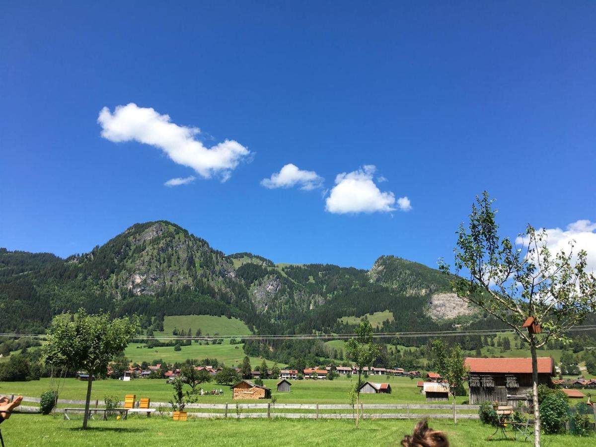 Ferienwohnung Haus Oyben Bad Hindelang Exterior foto