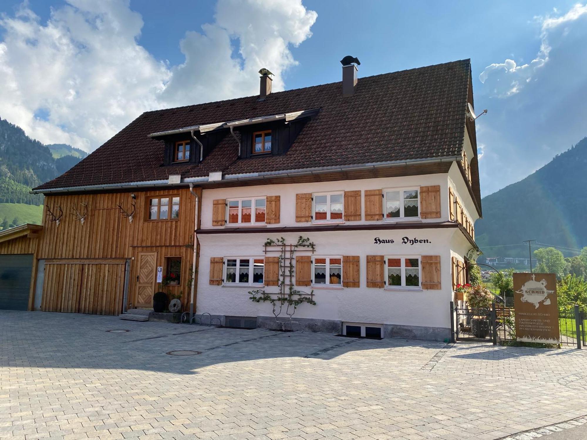 Ferienwohnung Haus Oyben Bad Hindelang Exterior foto